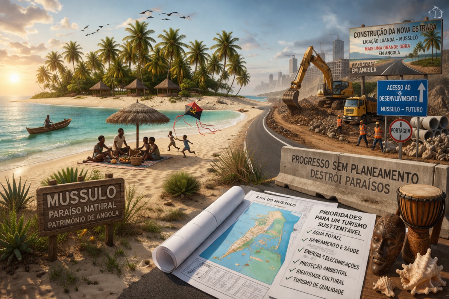 Mussulo: Entre o Paraíso Natural e a Pressão do Progresso