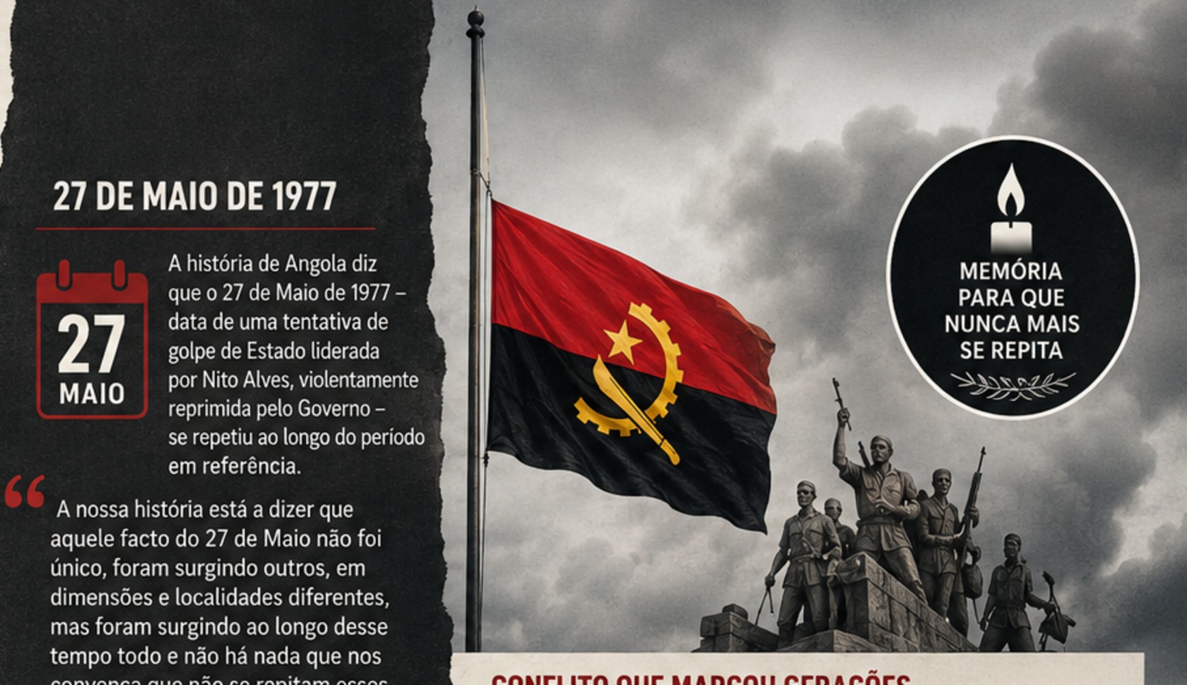 O presidente da Associação Justiça, Paz e Democracia (AJPD) defendeum ...